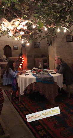 Leyla Əliyeva Fəxrəddin Manafovdan müsahibə aldı     - FOTOLAR