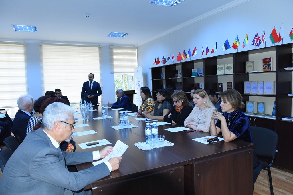 ADU-da VI Bakı Beynəlxalq Humanitar Forumu müzakirə olundu    - FOTO
