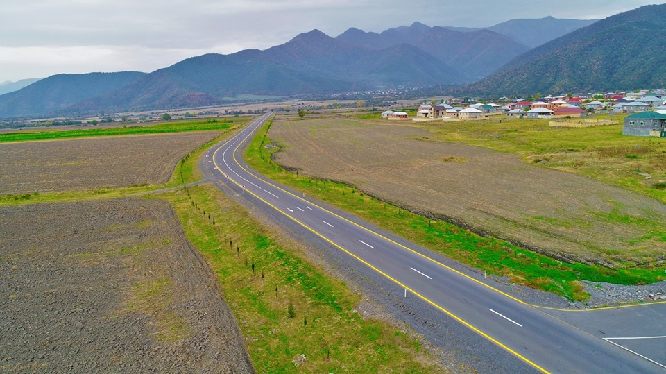 Qax-Zaqatala yolu yenidən quruldu - FOTO