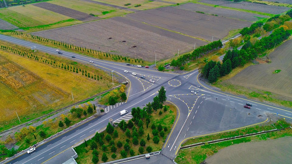 Qax-Zaqatala yolu yenidən quruldu - FOTO