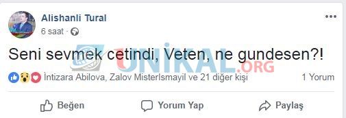 Federasiyanın vitse-prezidentindən ŞOK sözlər â€“  Vətən, nə gündəsən? (FOTO)