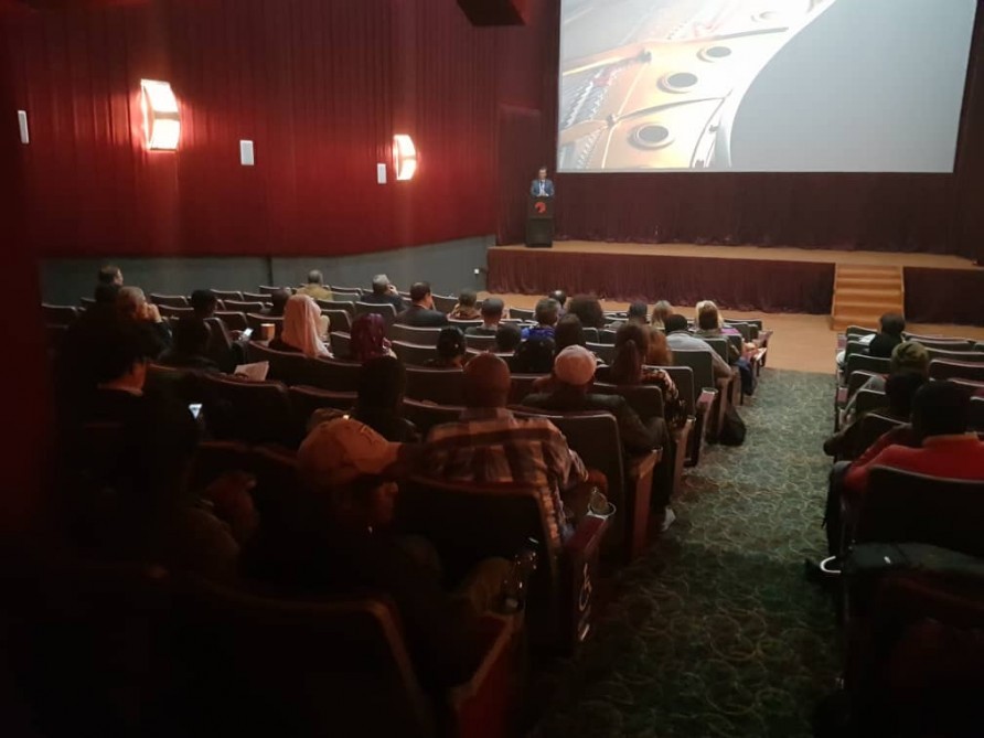 Arzu Əliyevanın Əbədi ezamiyyət filmi Efiopiyada nümayiş olundu - FOTO