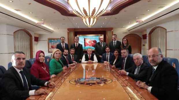 Bu da prezidentin yarım milyardlıq ikimərtəbəli təyyarəsi - FOTOLAR