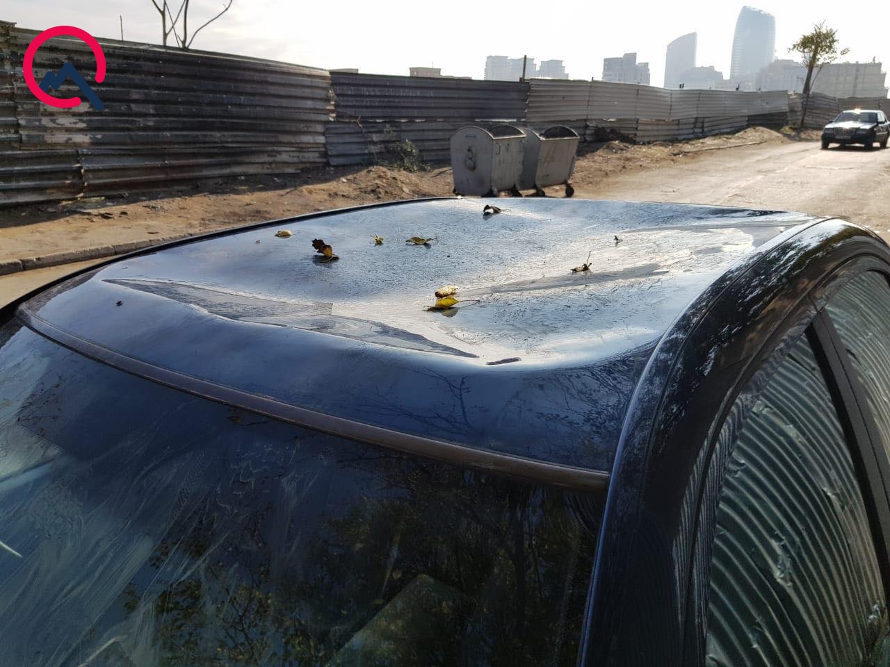 Bloqqer Hüseyndən polisə şikayət    - Maşını bu vəziyyətə saldı (VİDEO)