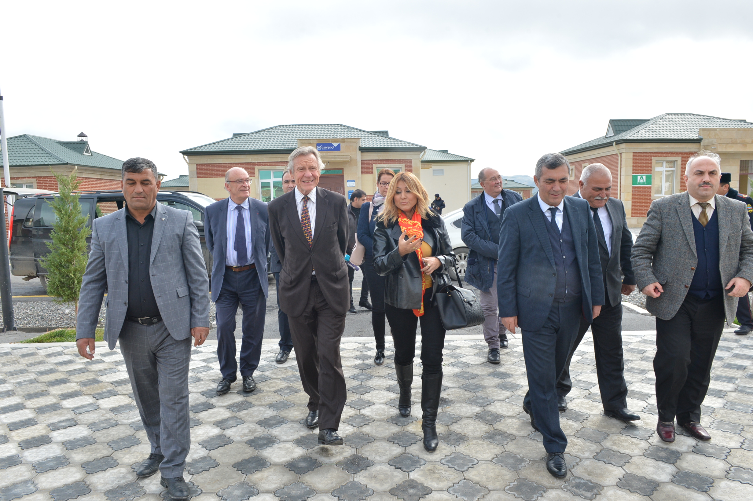 Fransa nümayəndə heyəti Cocuq Mərcanlıda - FOTO