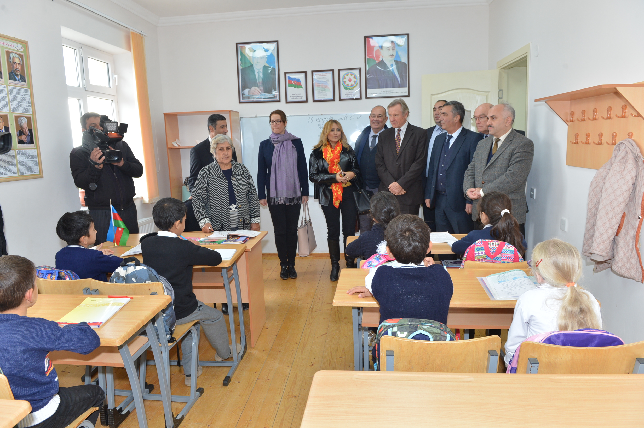 Fransa nümayəndə heyəti Cocuq Mərcanlıda - FOTO