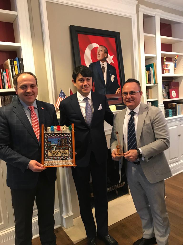 Fuad Muradov Vaşinqtonda görüşlər keçirib - FOTOLAR