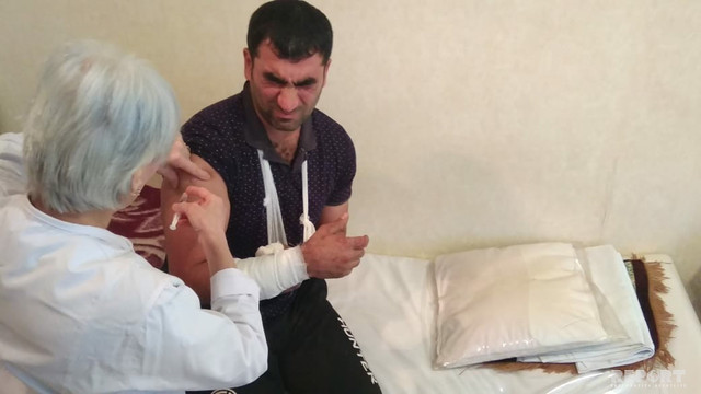 Lənkəran sakini çaqqalı boğub öldürdü -  FOTOLAR