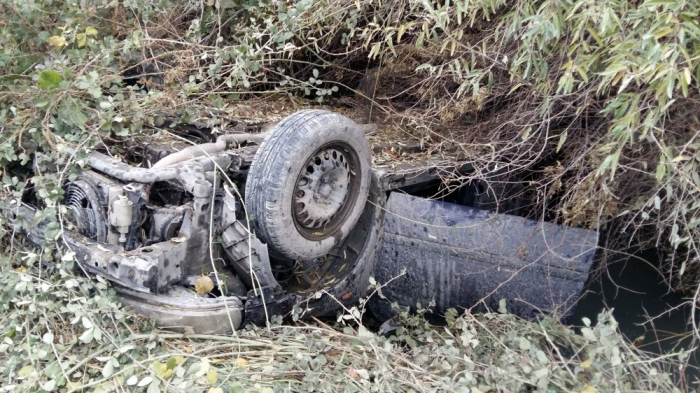 Göyçayda ağır yol qəzası -  5 nəfər yaralanıb (FOTO) 