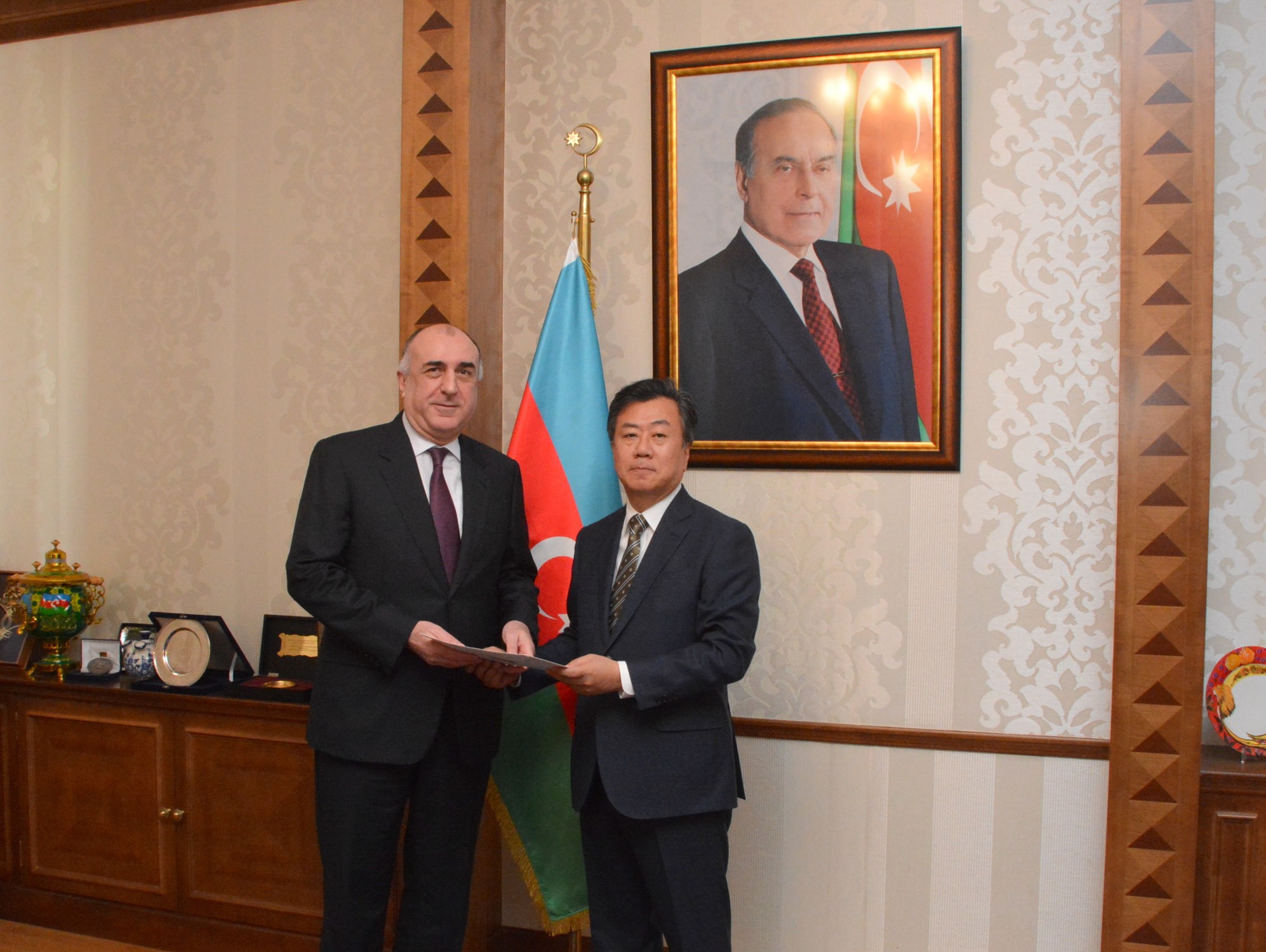 Koreyanın yeni səfiri Azərbaycana gəldi   - FOTO