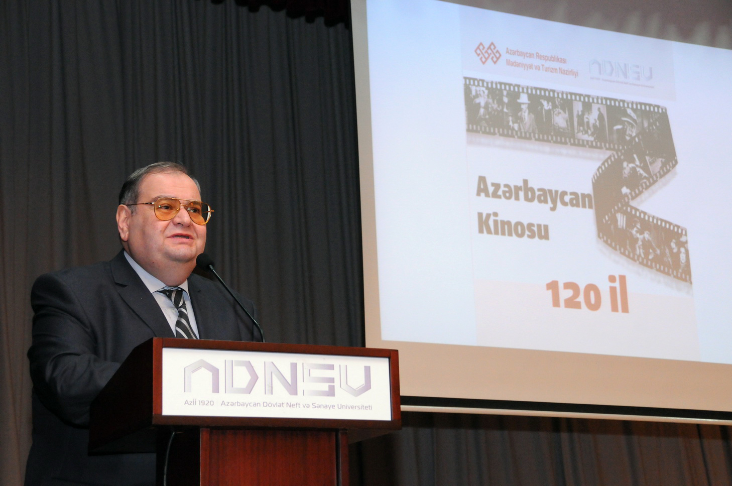 ADNSU-da Azərbaycan kinosunun 120 illiyi qeyd edildi   - FOTO