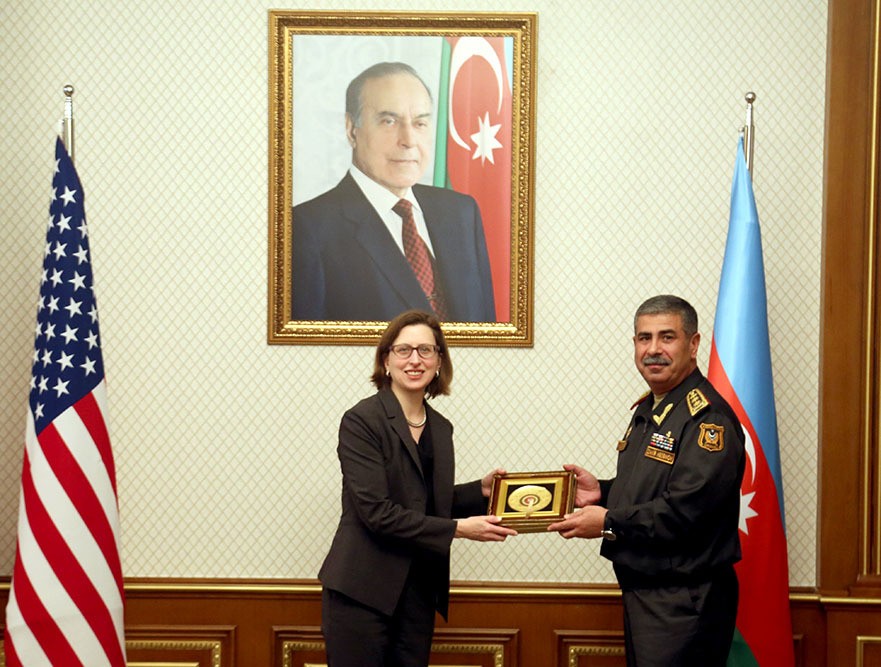 Hərbi-texniki əməkdaşlıq müzakirə edildi - FOTO