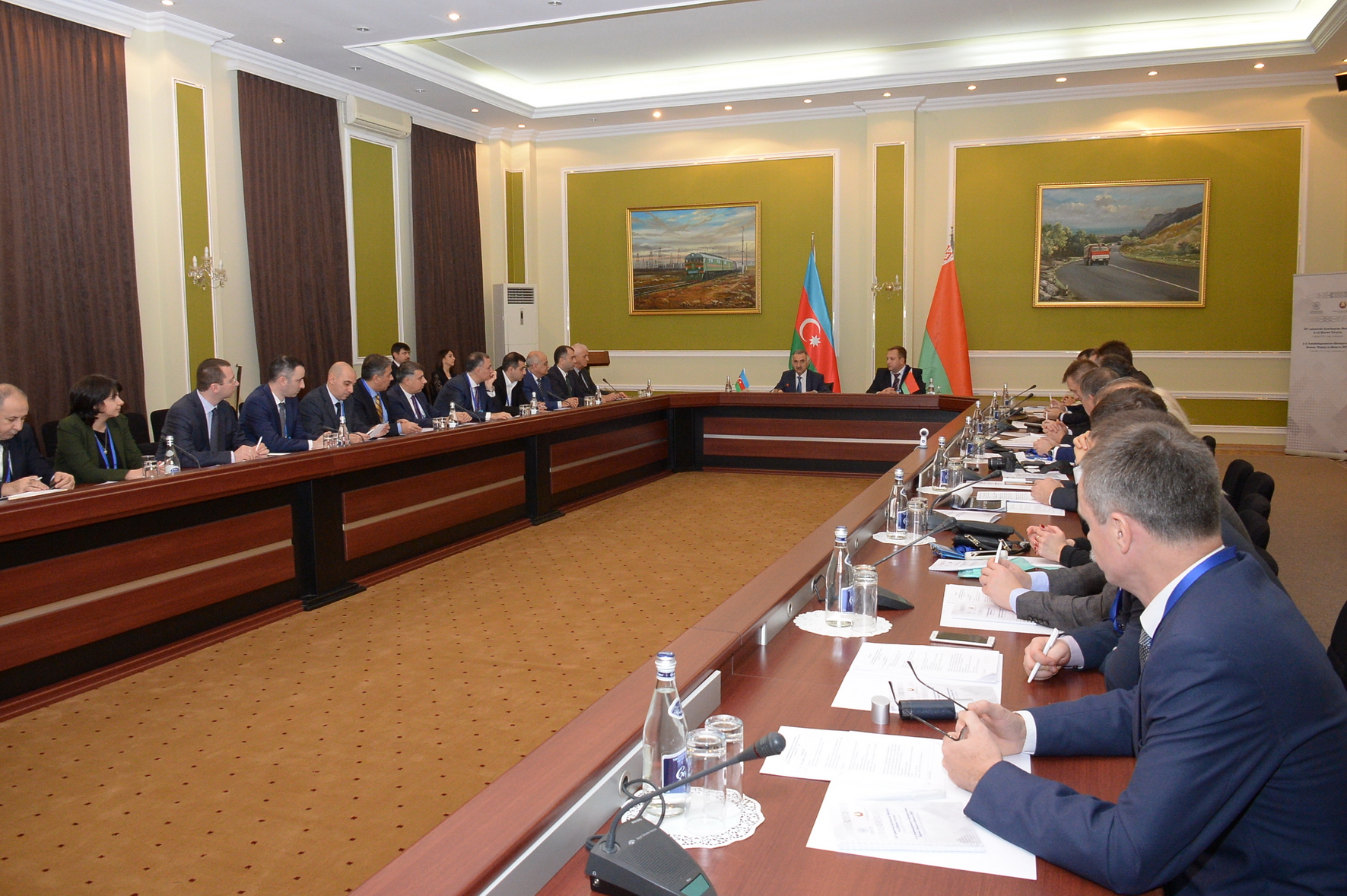 Azərbaycanla Belarus arasında üç Memorandum imzalandı - FOTO