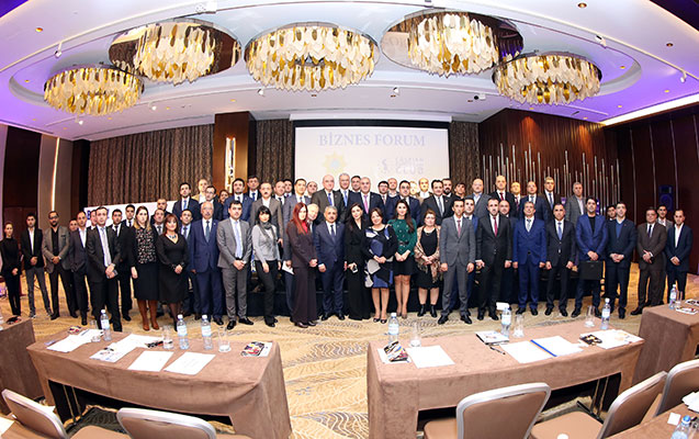 Səfər Mehdiyev sahibkarların suallarını cavablandırdı -  FOTO